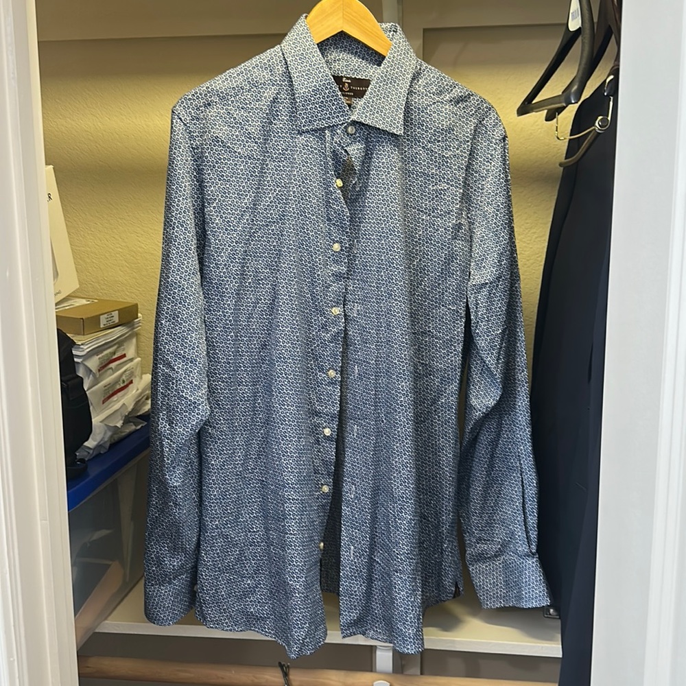 Robert Talbott tailored fit 17.5/XL